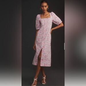 Baum Und Pferdgarten arlo pink liberty midi Dress Pink Printed Midi size 12